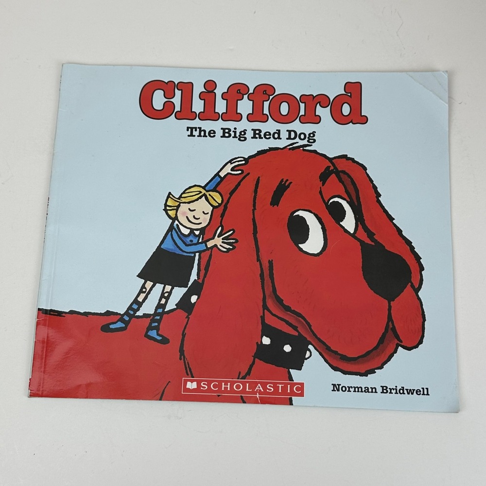 Clifford The Big Red Dog Scholastic Book Norman Bridwell Softcover Kids Classic